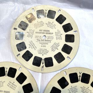 Vintage ROY ROGERS VIEW-MASTER Reels Lot Rag Doll Robbery